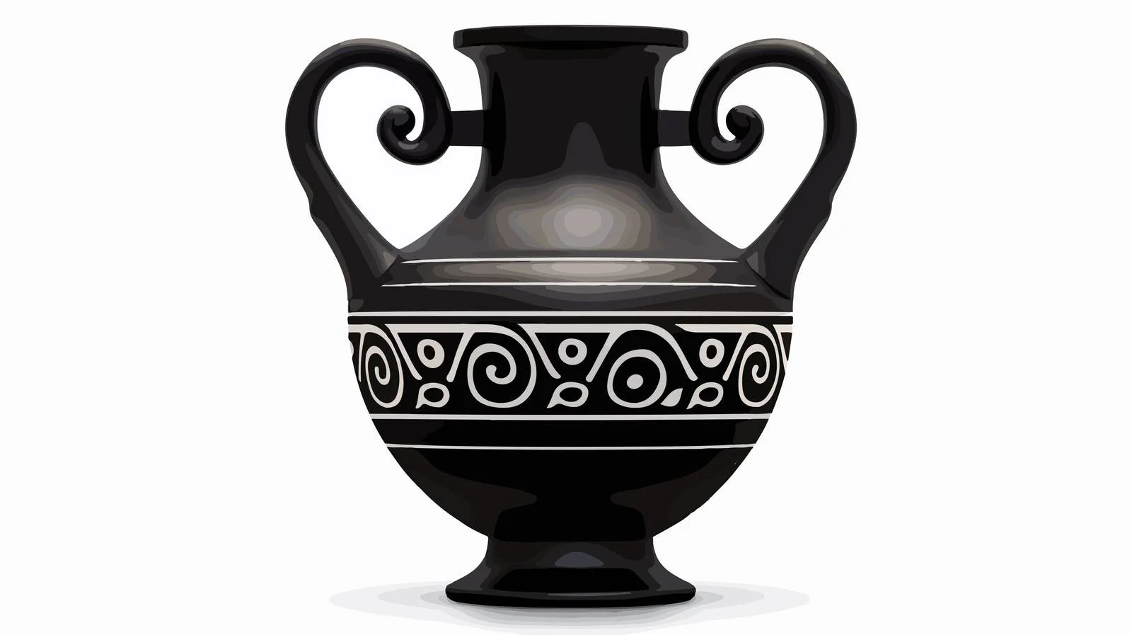 Ancient Greek Vase Meander Ornament — free download from Dotvec