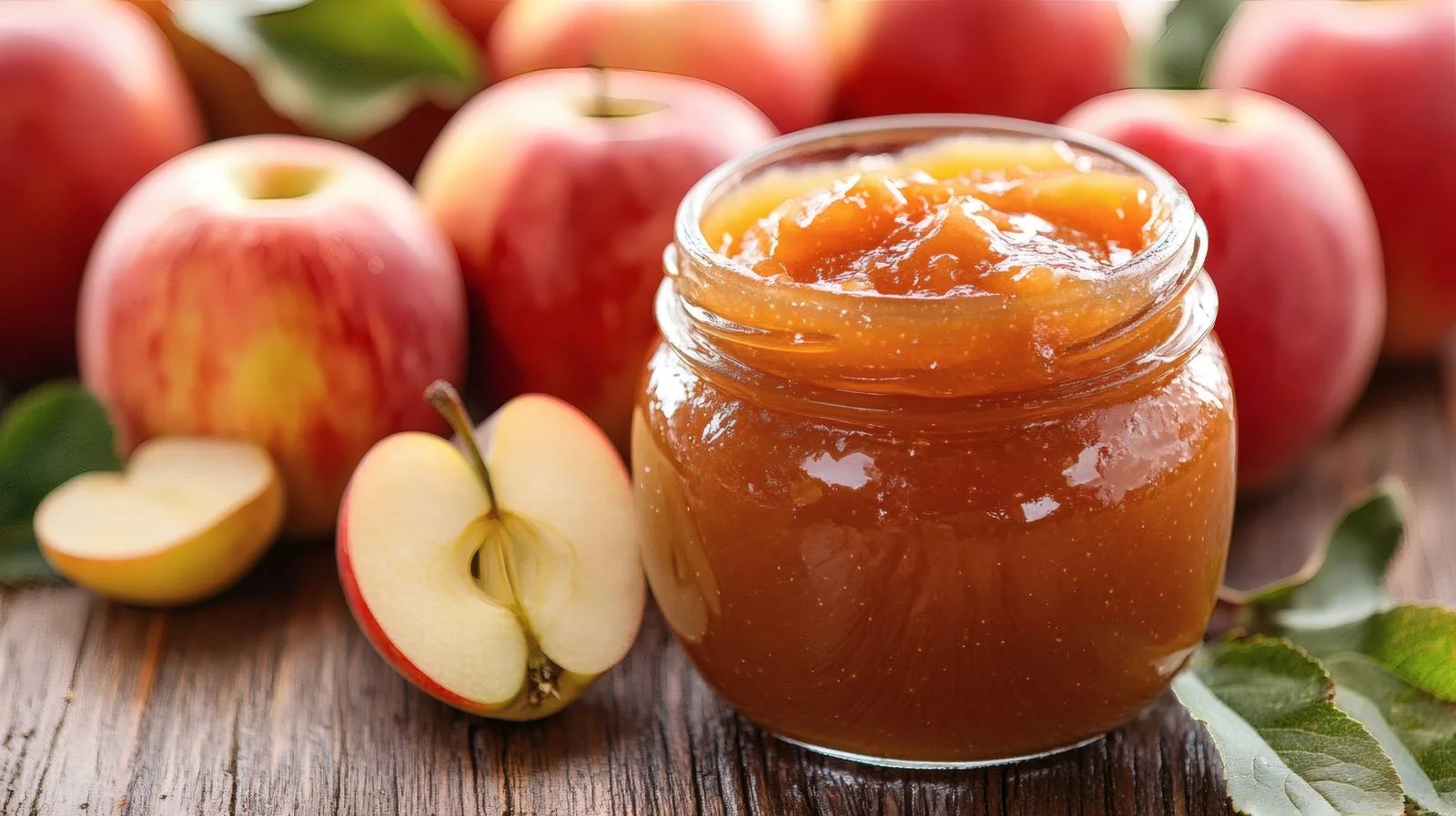 Delicious Apple Butter on White Background — free download from Dotvec