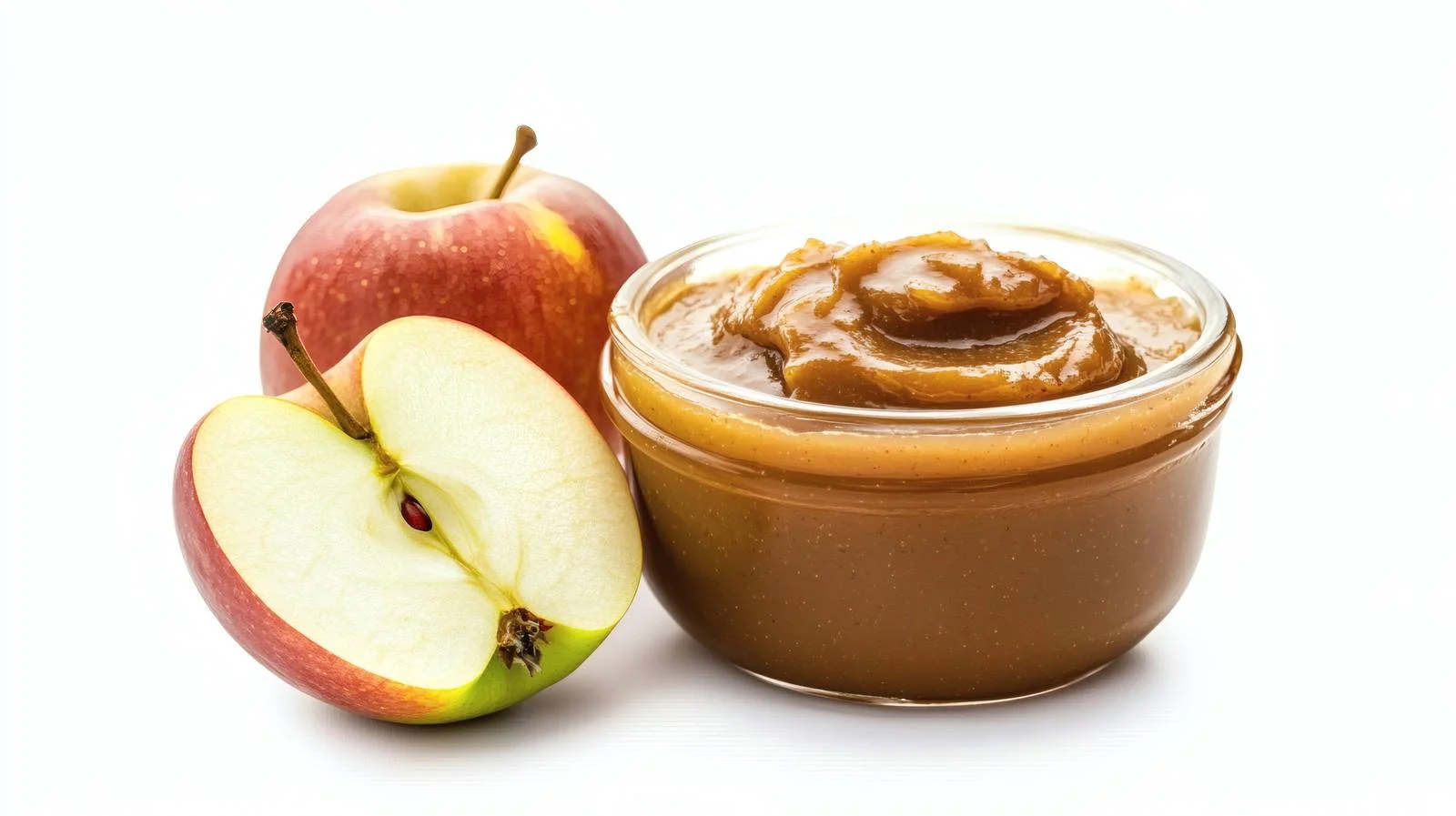 Luxurious Apple Butter on White Background — free download from Dotvec