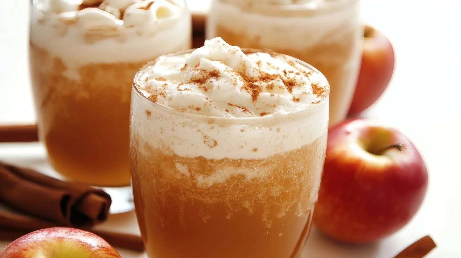 Delicious Apple Cider Floats on White — free download from Dotvec