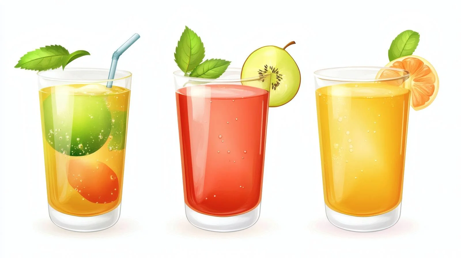 Refreshing Apple Cider Beverage on White — free download from Dotvec