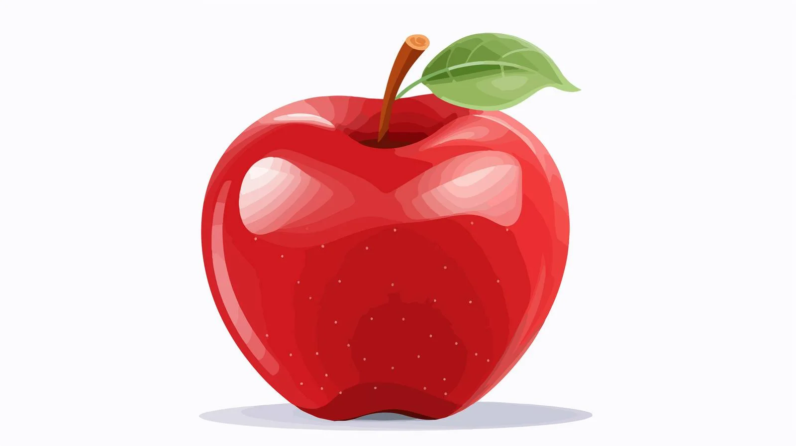 Bitten Red Apple School Icon — free download from Dotvec