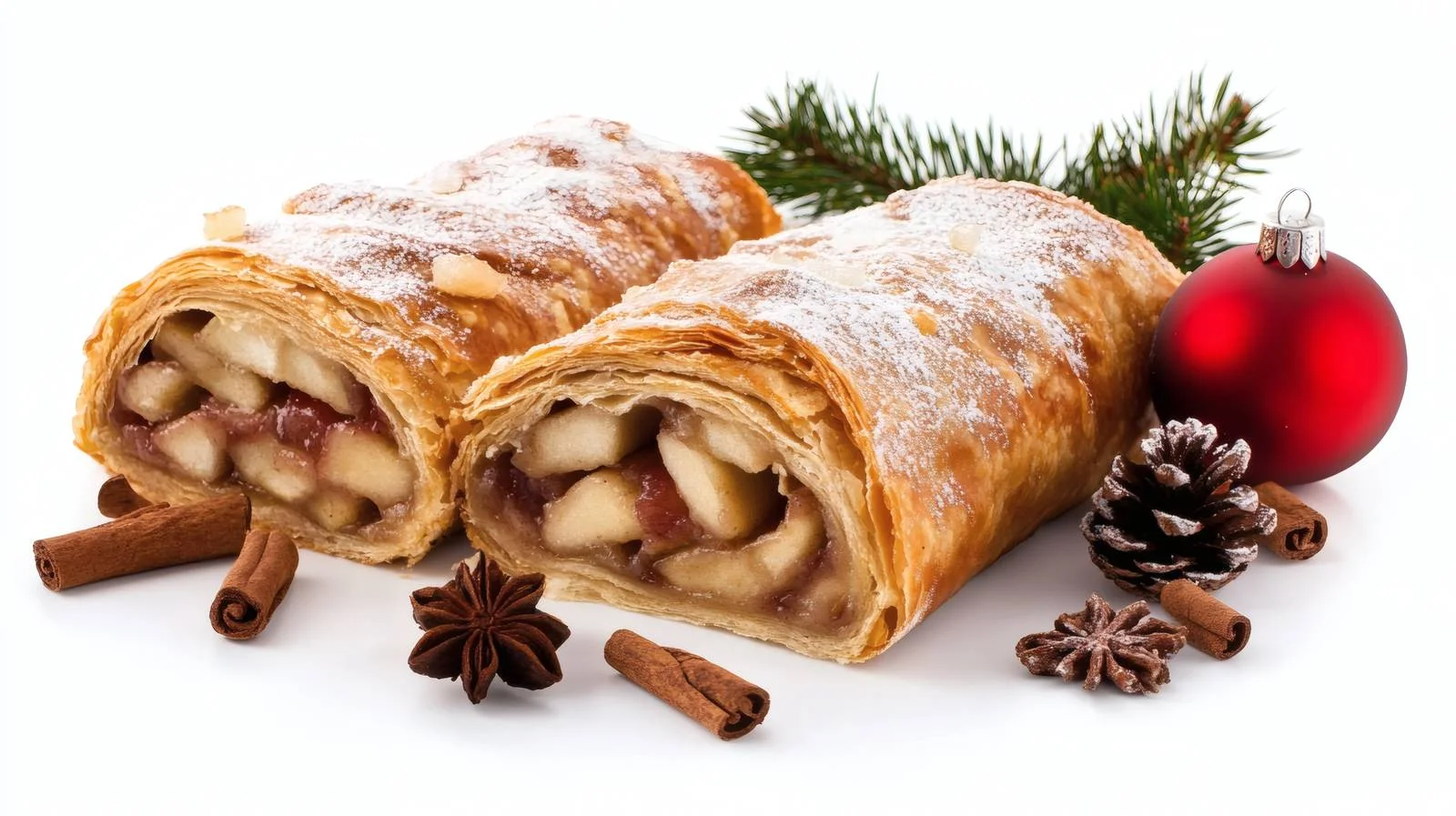 Delicious Apple Strudel for Festive Celebrations — free download from Dotvec