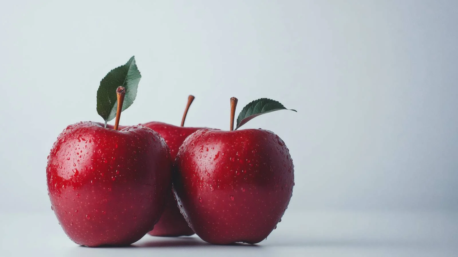Fresh Apples on Isolated White Background — free download from Dotvec