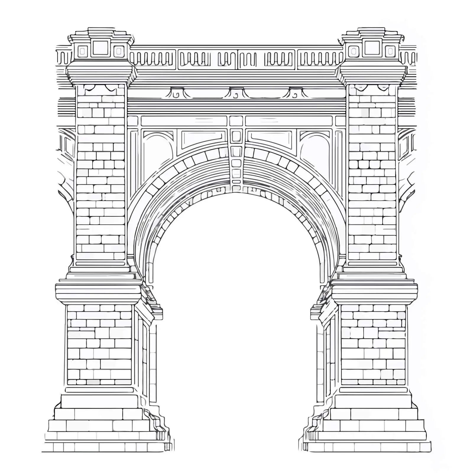 Applique Bridge Embroidery Vector Design — free download from Dotvec