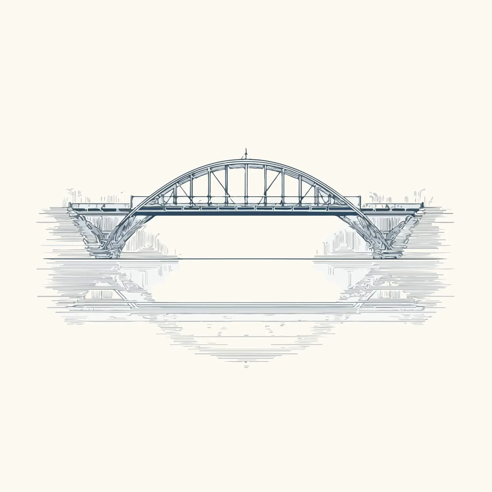 Applique Bridge Embroidery Vector Design — free download from Dotvec