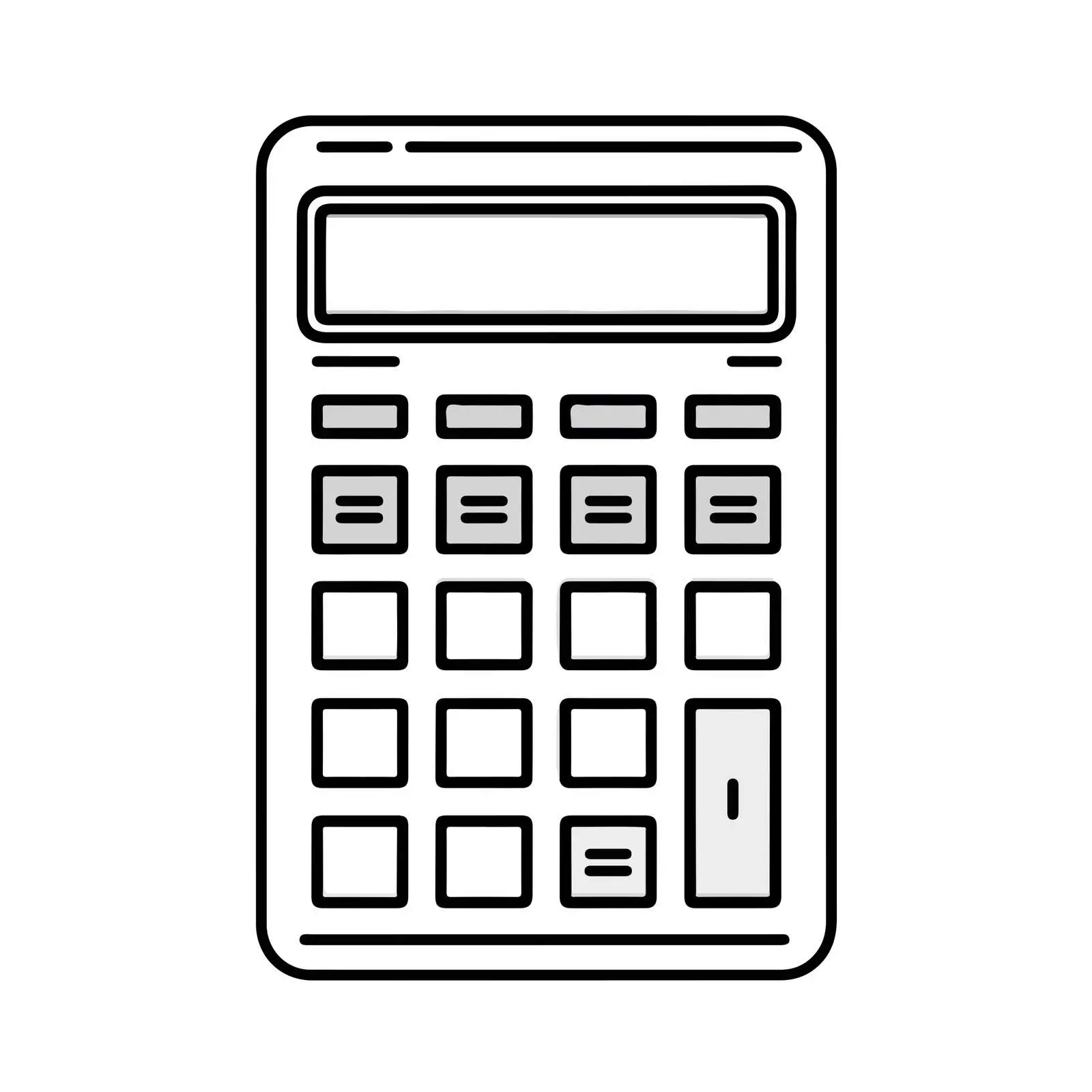 Calculator Applique Embroidery Vector Design — free download from Dotvec