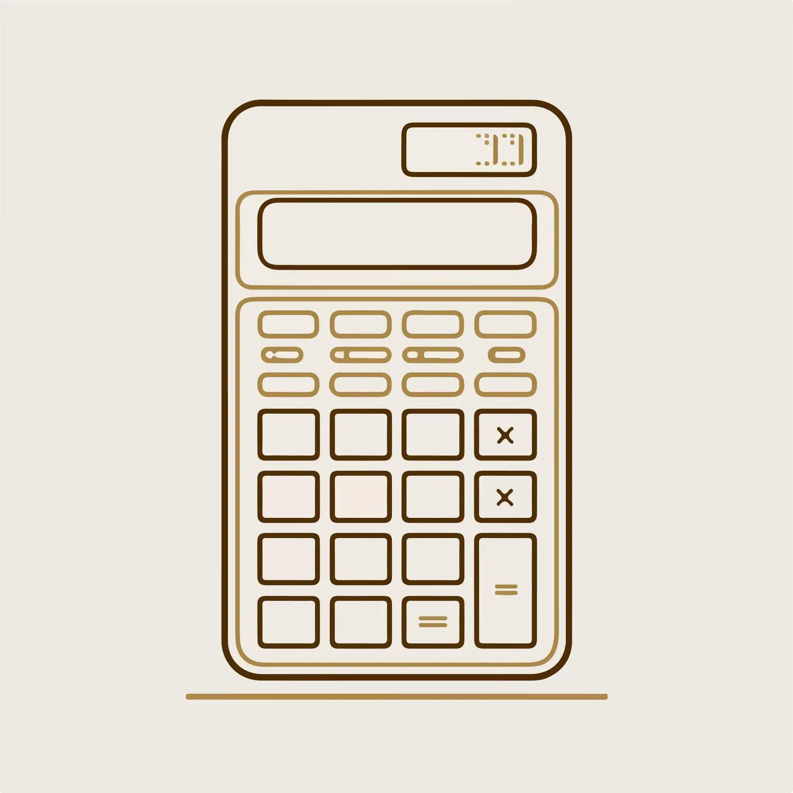 Calculator Applique Embroidery Vector Design — free download from Dotvec