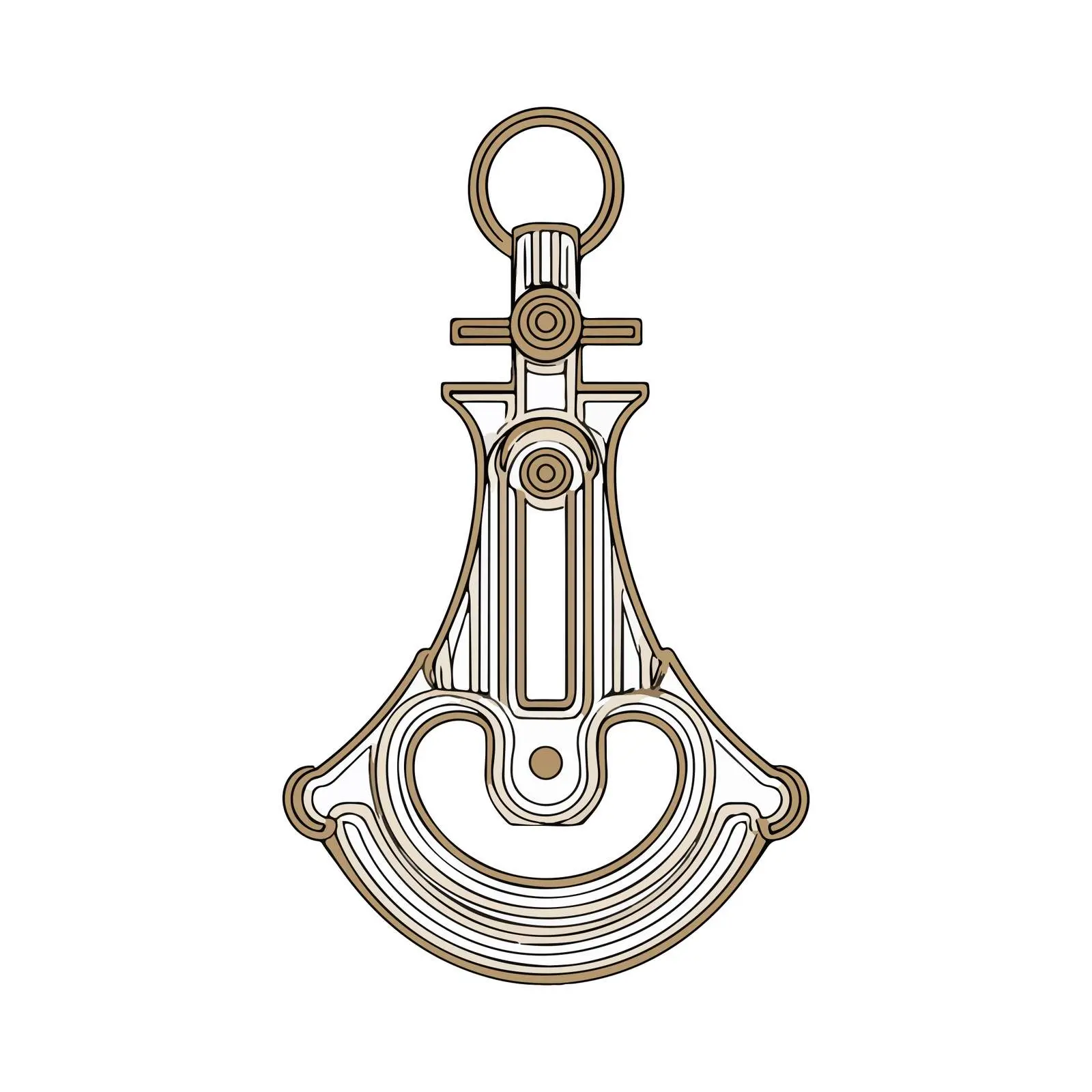 Applique Style Clamp Embroidery Vector Design — free download from Dotvec