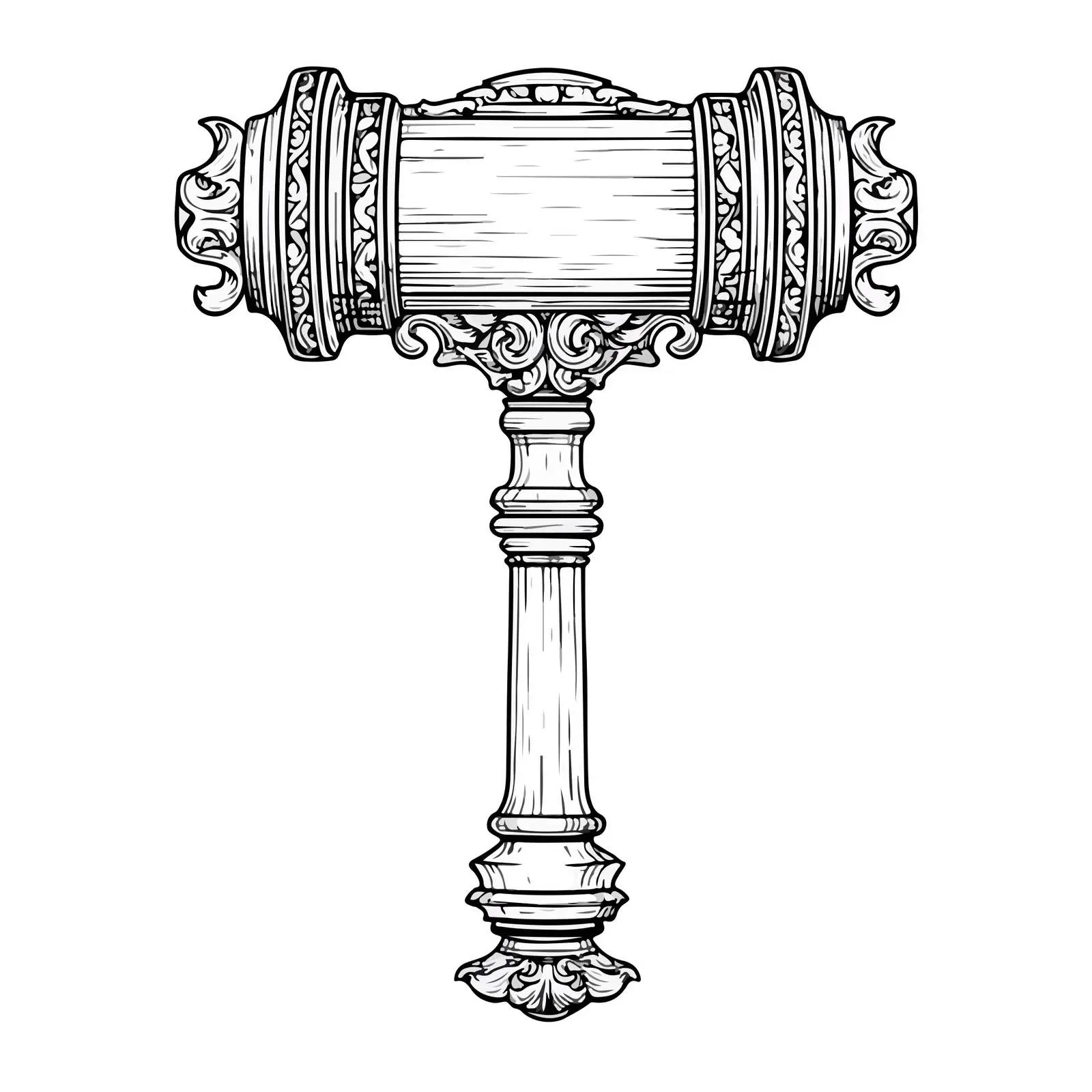 Applique Mallet Embroidery Vector Design — free download from Dotvec