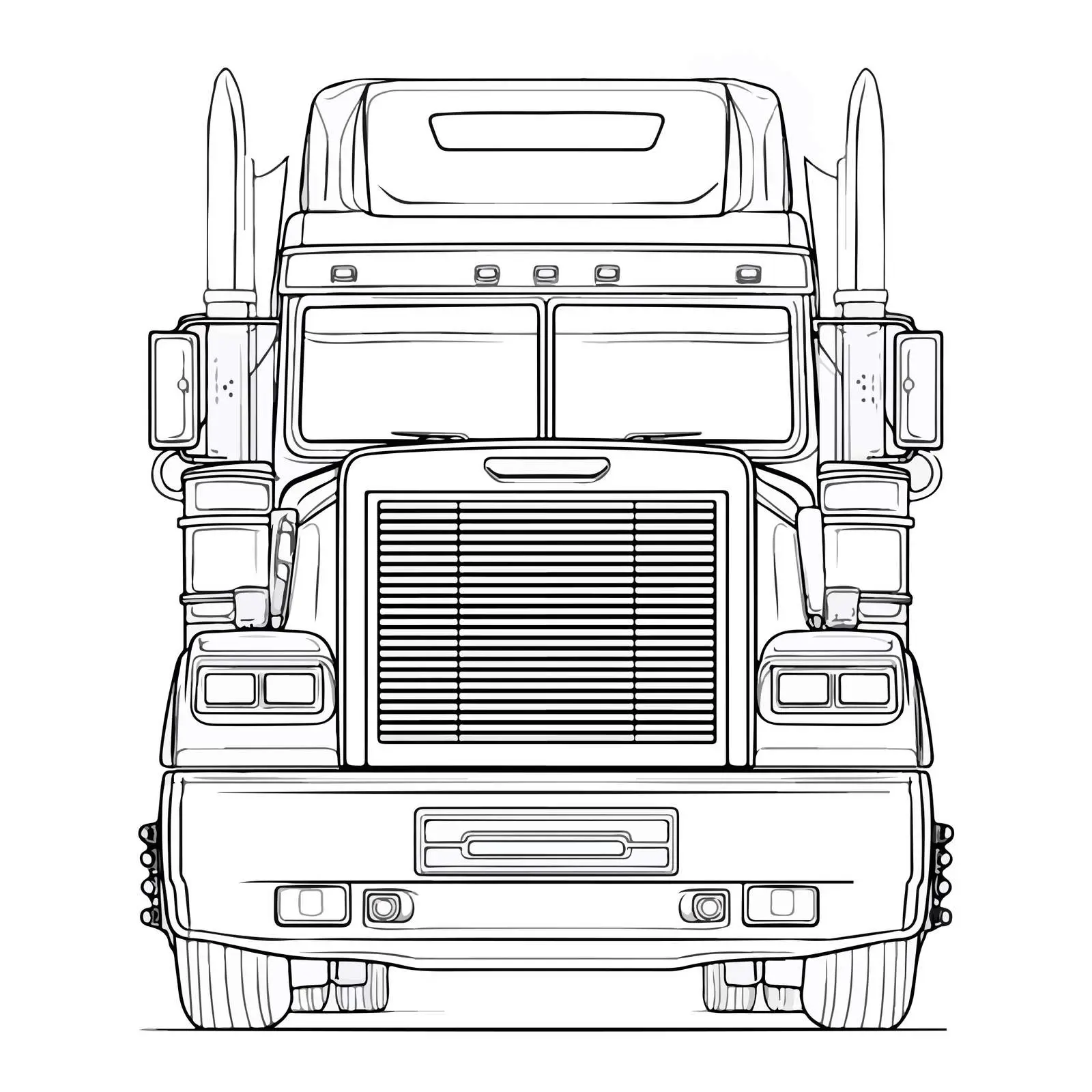 Truck Embroidery Applique Vector Design — free download from Dotvec