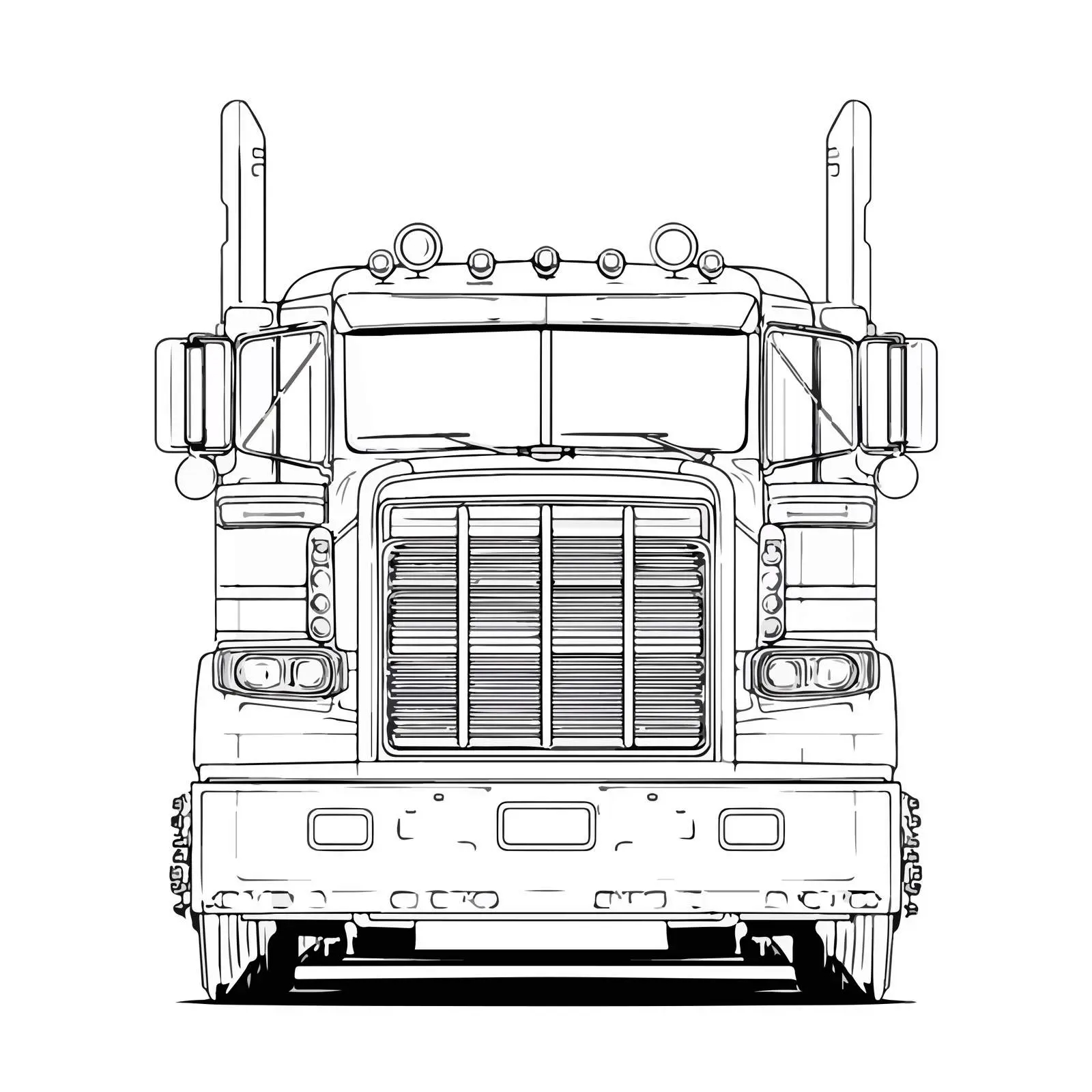 Applique Truck Embroidery Vector Design — free download from Dotvec