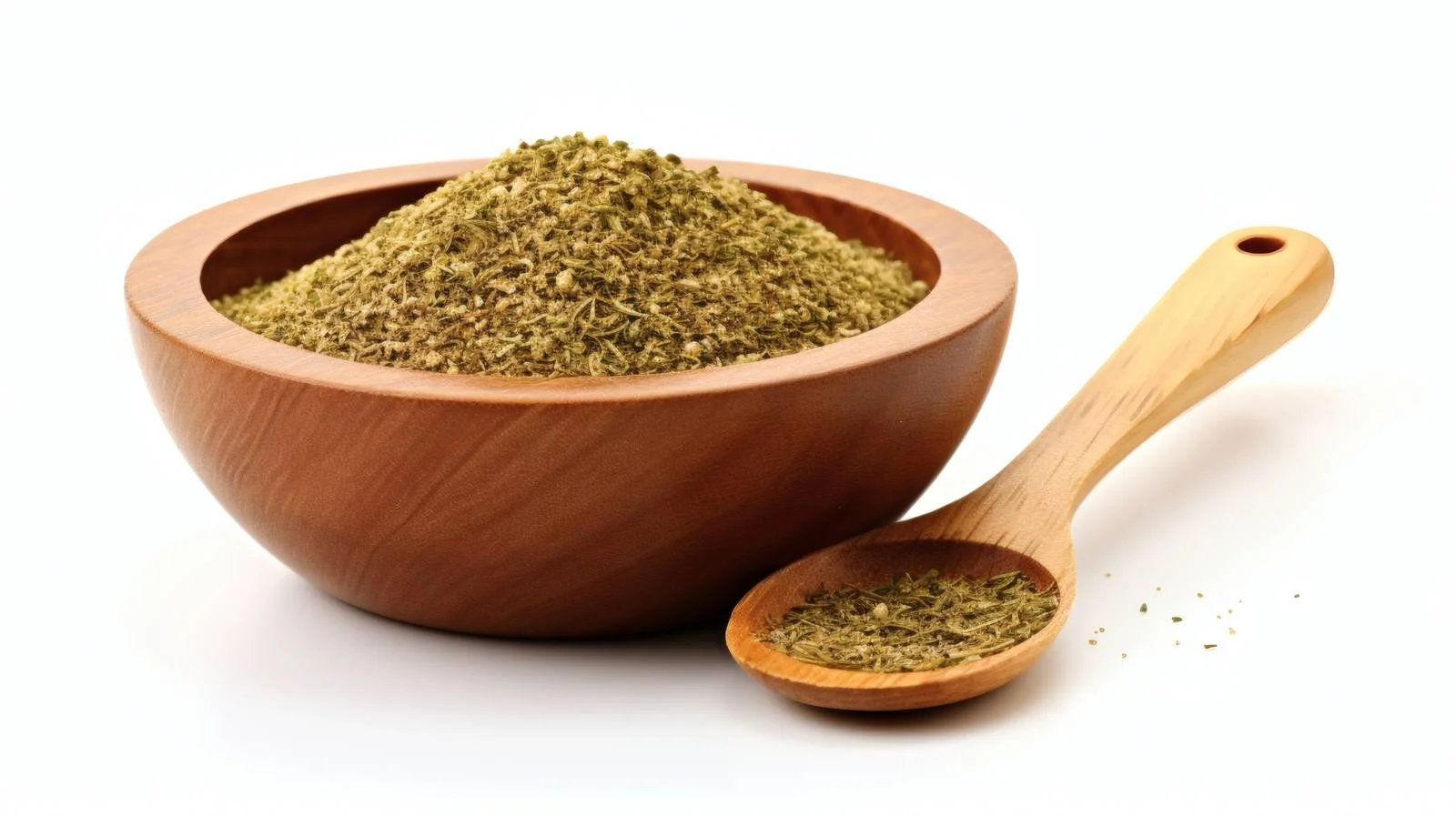 Exquisite Arabic Zaatar Spices on White Background — free download from Dotvec