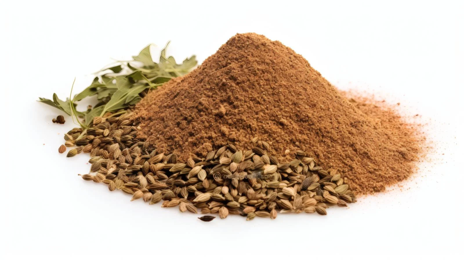 Isolated Arabic Zaatar Spices on White Background — free download from Dotvec