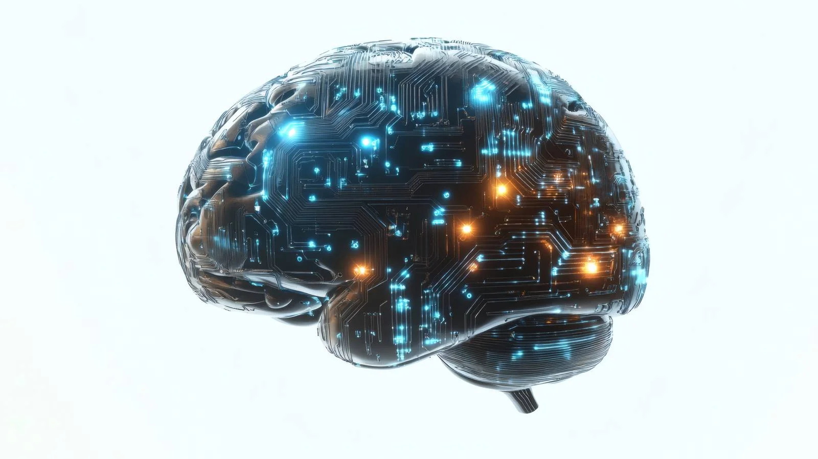 Cognitive computing concept on white background — free download from Dotvec