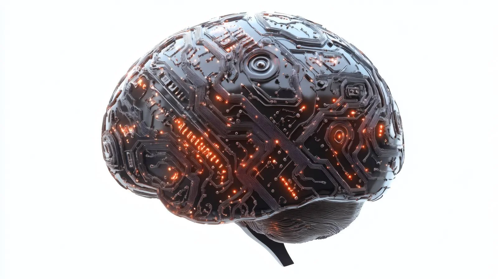 Cognitive System Concept on White Background — free download from Dotvec