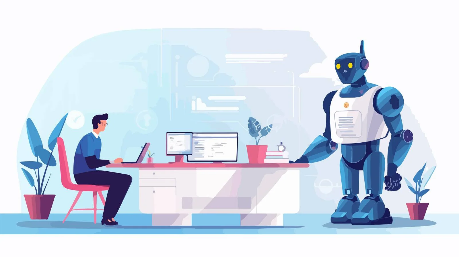 Intelligent auto-reply system with robots — free download from Dotvec