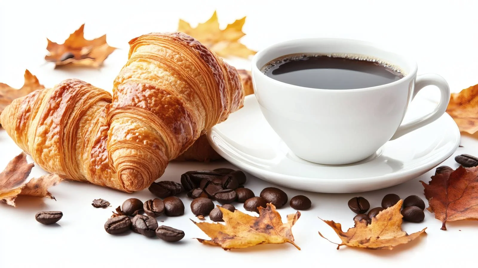 Morning Autumn Brunch with Coffee — free download from Dotvec