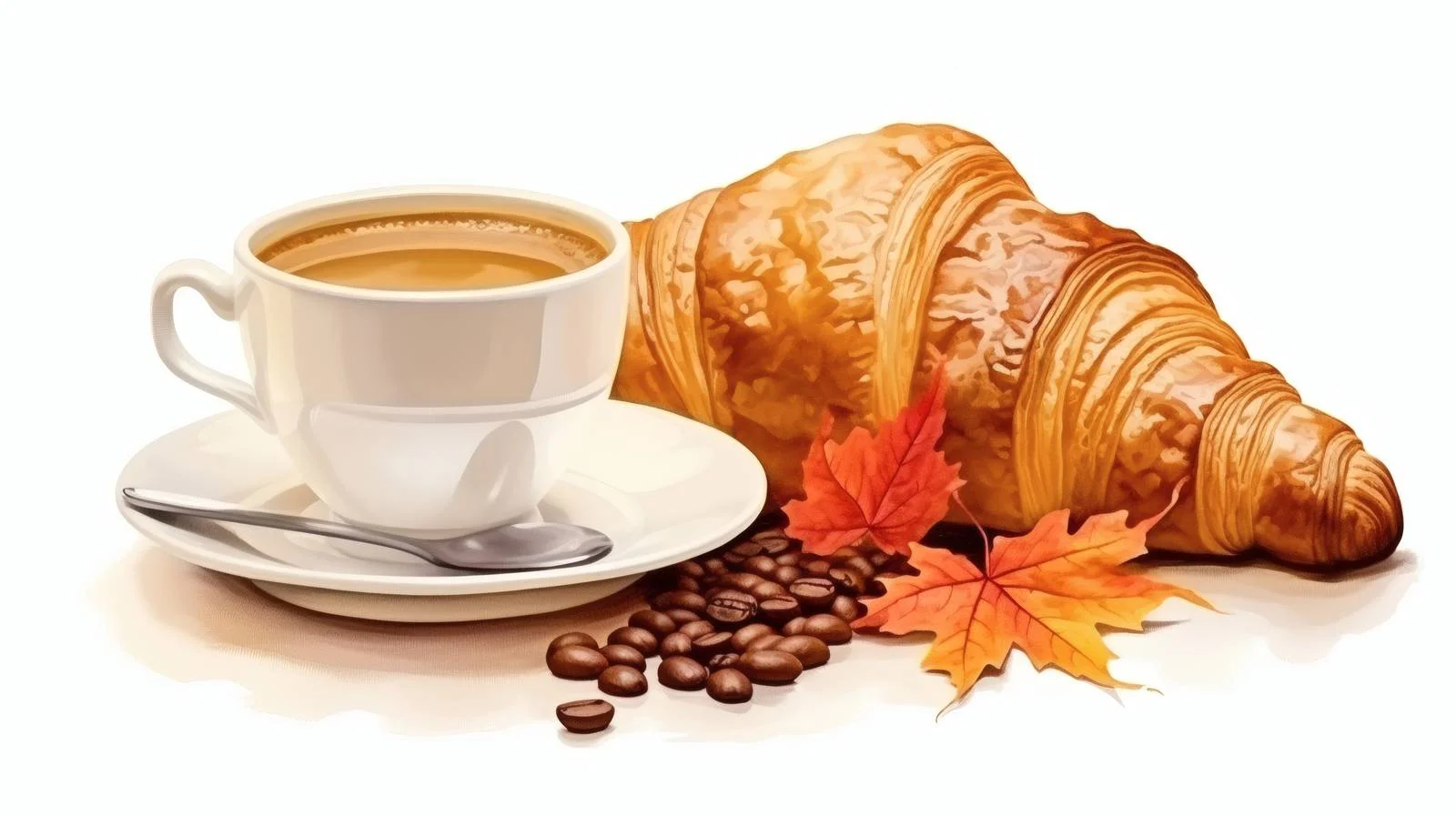 Elegant Fall Brunch Setting with Coffee — free download from Dotvec