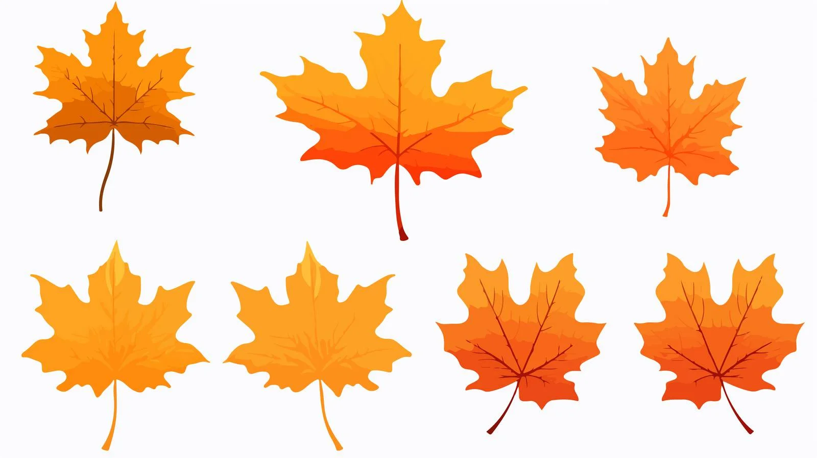Vibrant Autumn Leaves Collection — free download from Dotvec