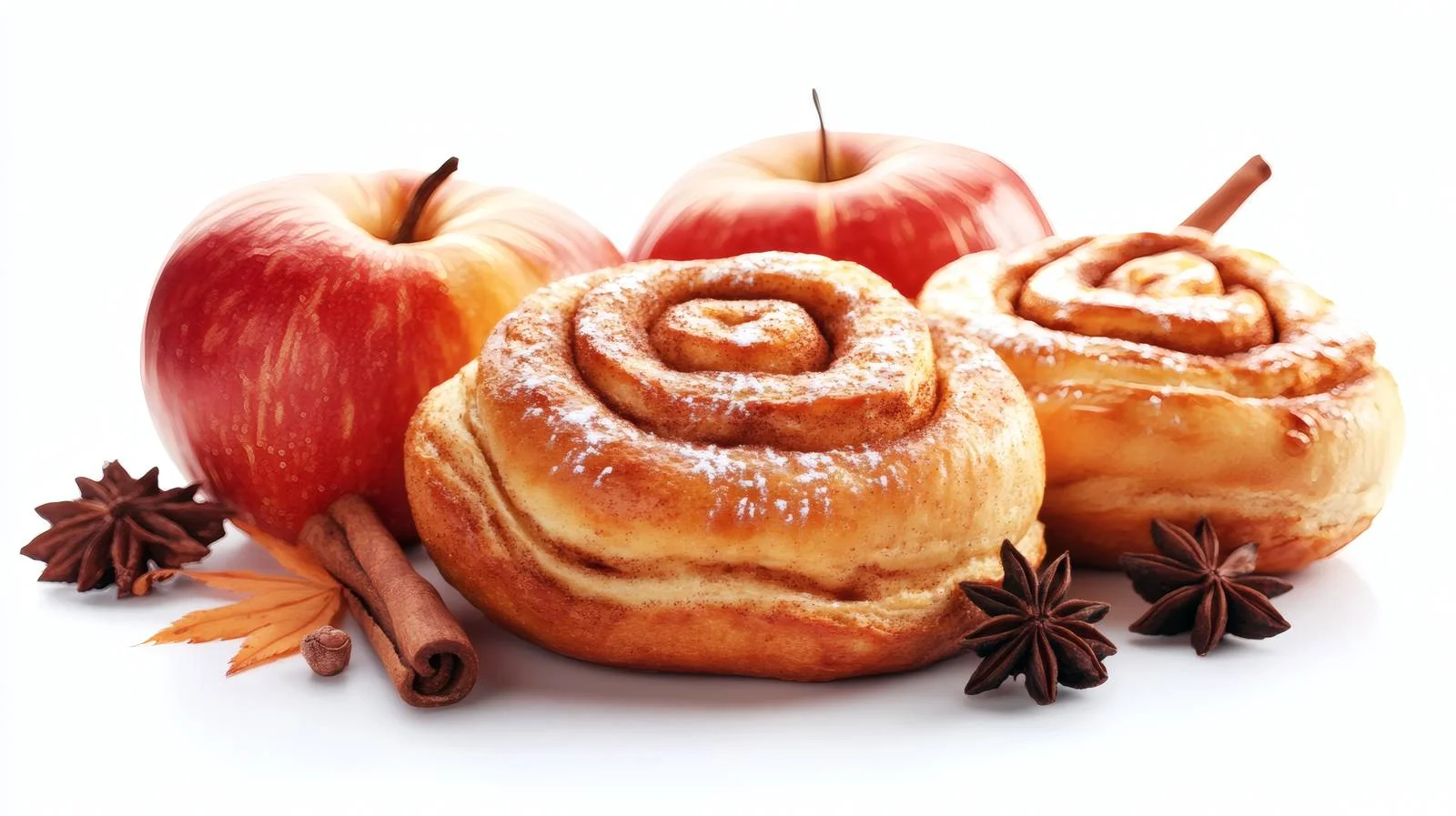Festive Autumn Pumpkin Cinnamon Roll Display — free download from Dotvec