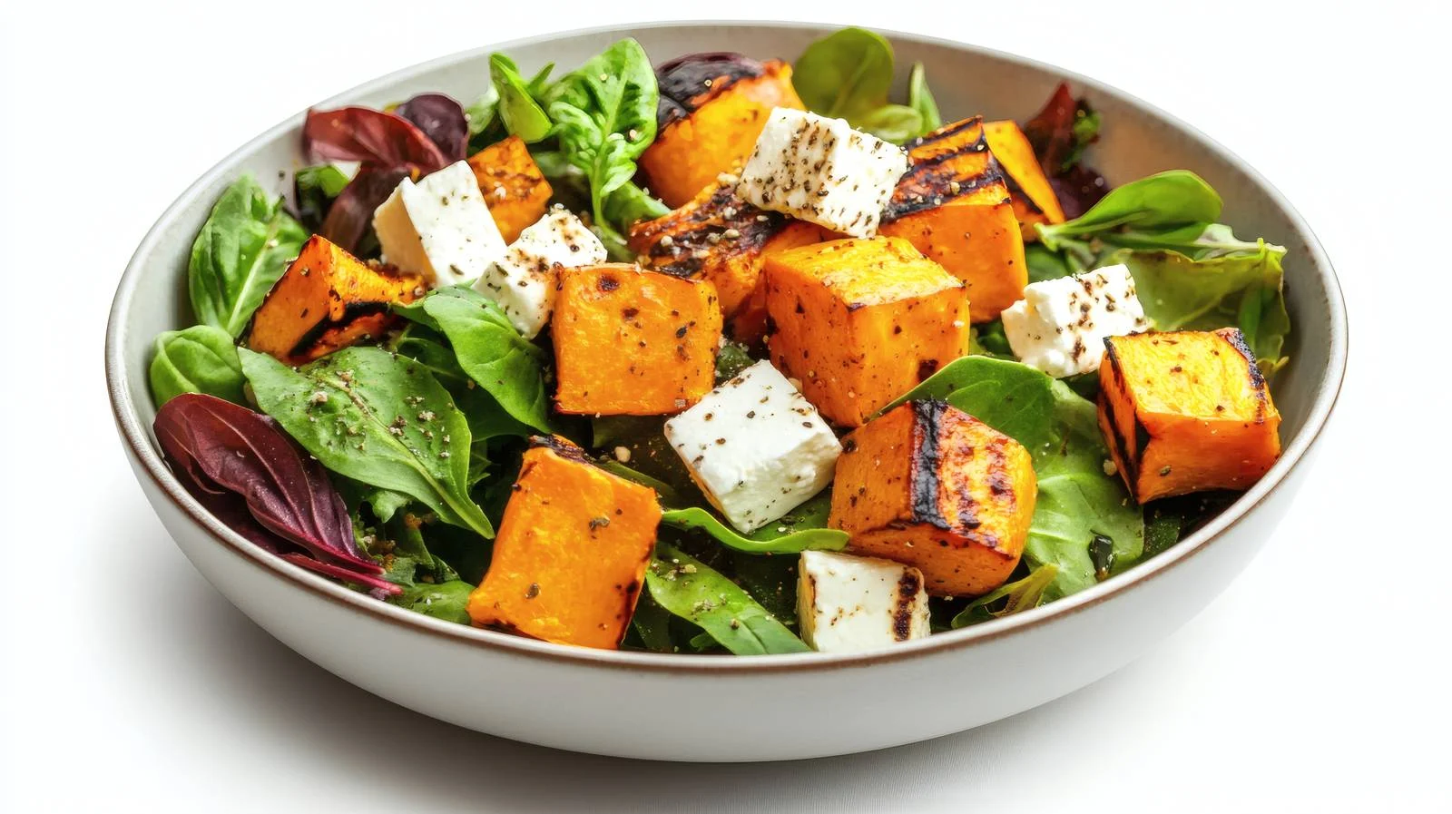 Savor Autumn Salad With Grilled Pumpkin — free download from Dotvec