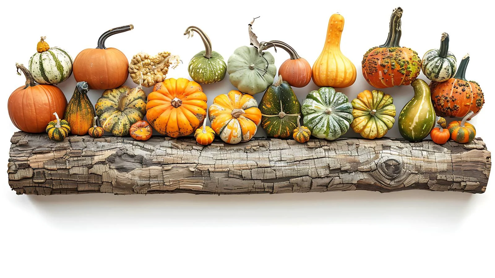Fall Harvest: Display of Pumpkins and Gourds — free download from Dotvec