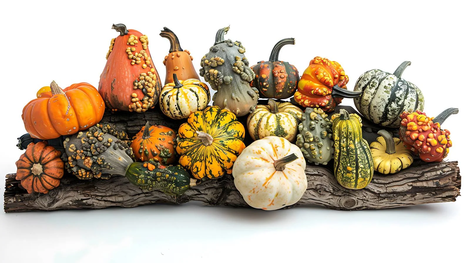 Harvest Bounty: Pumpkin and Gourd Display — free download from Dotvec