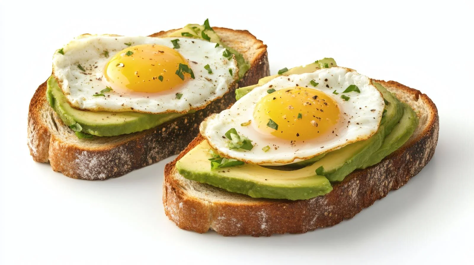 Delicious Avocado Toast with Egg Breakfast — free download from Dotvec