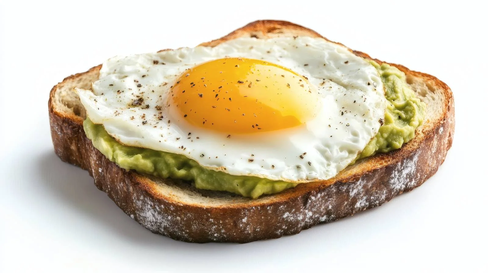 Delicious Avocado Toast with Egg Presentation — free download from Dotvec