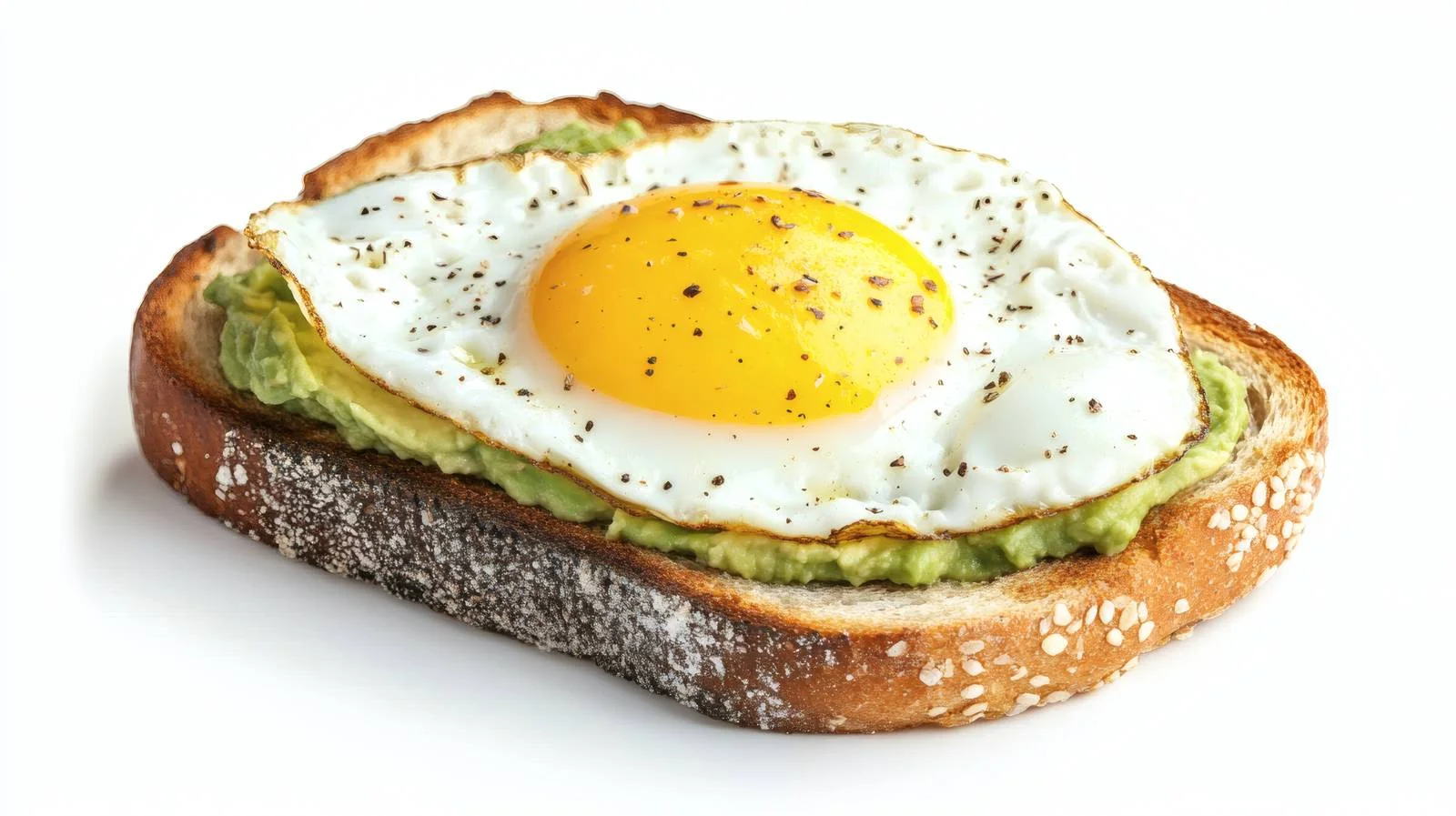 Gourmet Avocado Toast and Fried Egg — free download from Dotvec