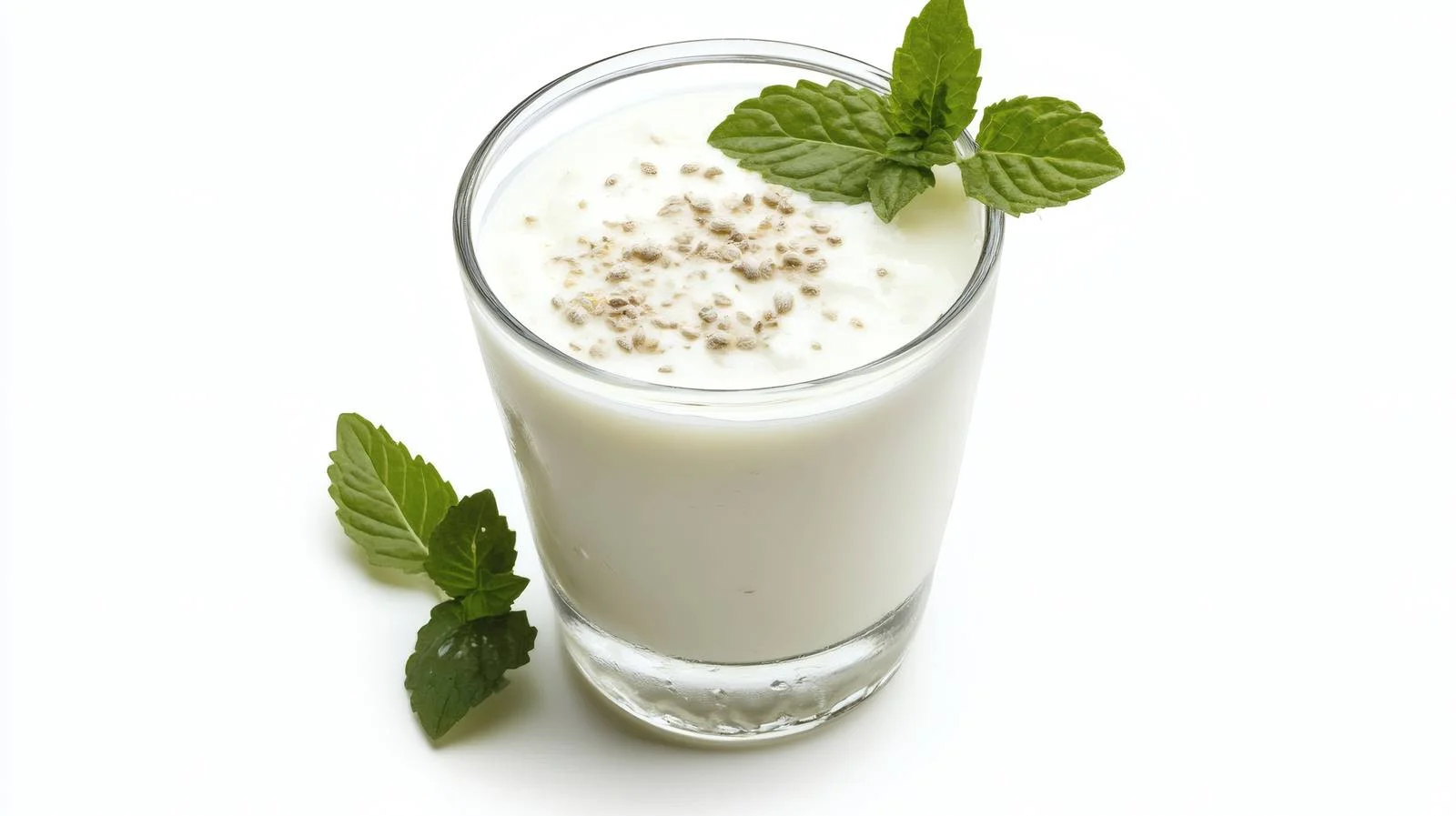 Traditional Ayran on White Background — free download from Dotvec