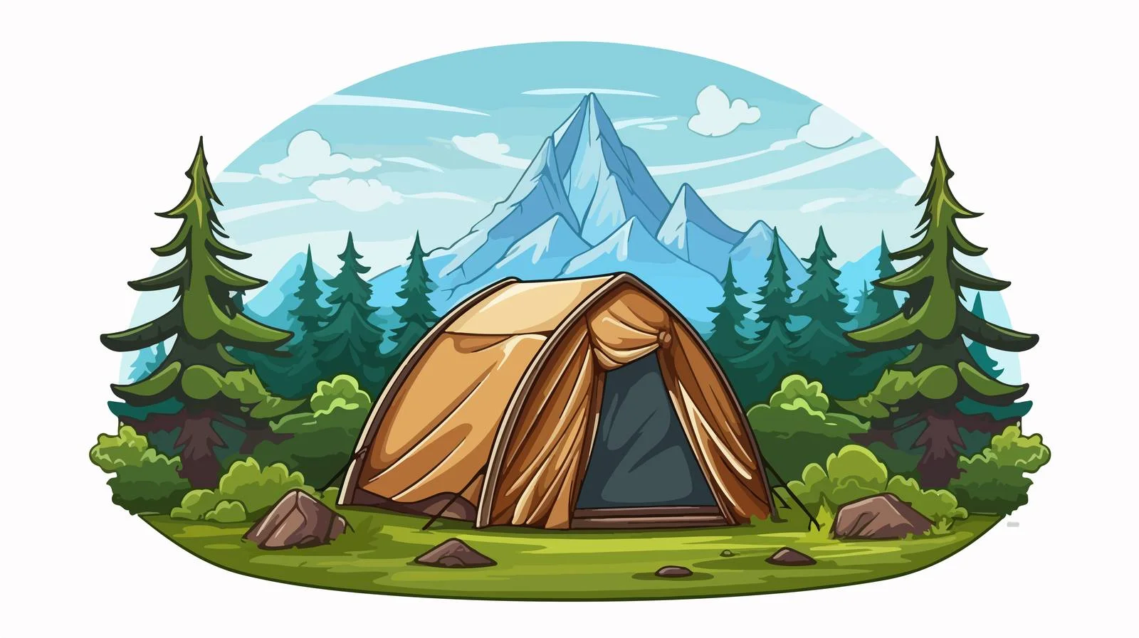 Outdoor Adventure Badge — free download from Dotvec