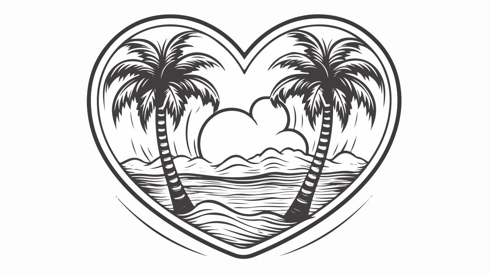 Tropical Badge Design — free download from Dotvec