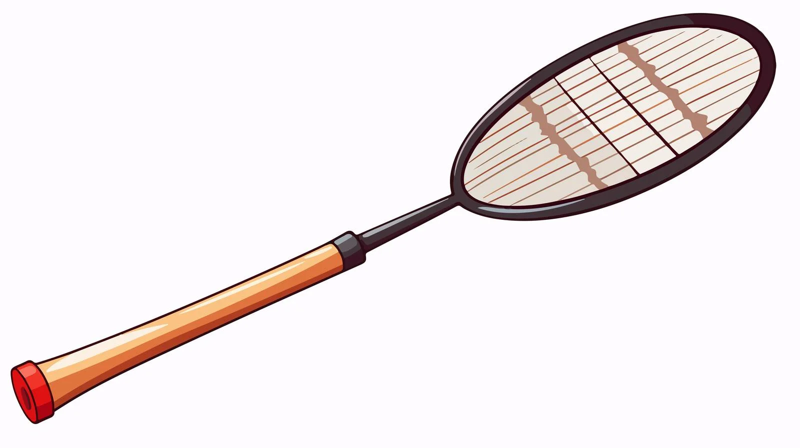 Badminton Bat for Indoor Shuttlecock Hitting — free download from Dotvec