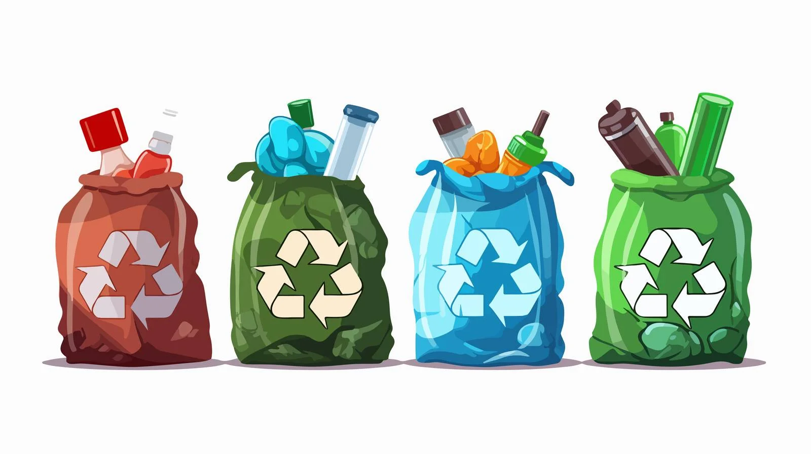 Campaign to Reduce Pollution with Bags — free download from Dotvec