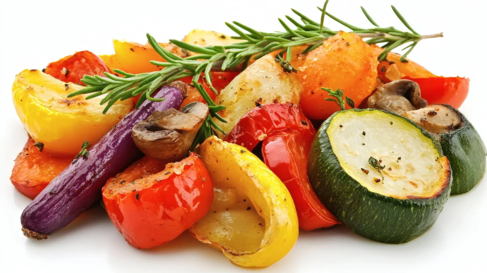 Gourmet Seasonal Veggies on White Background — free download from Dotvec