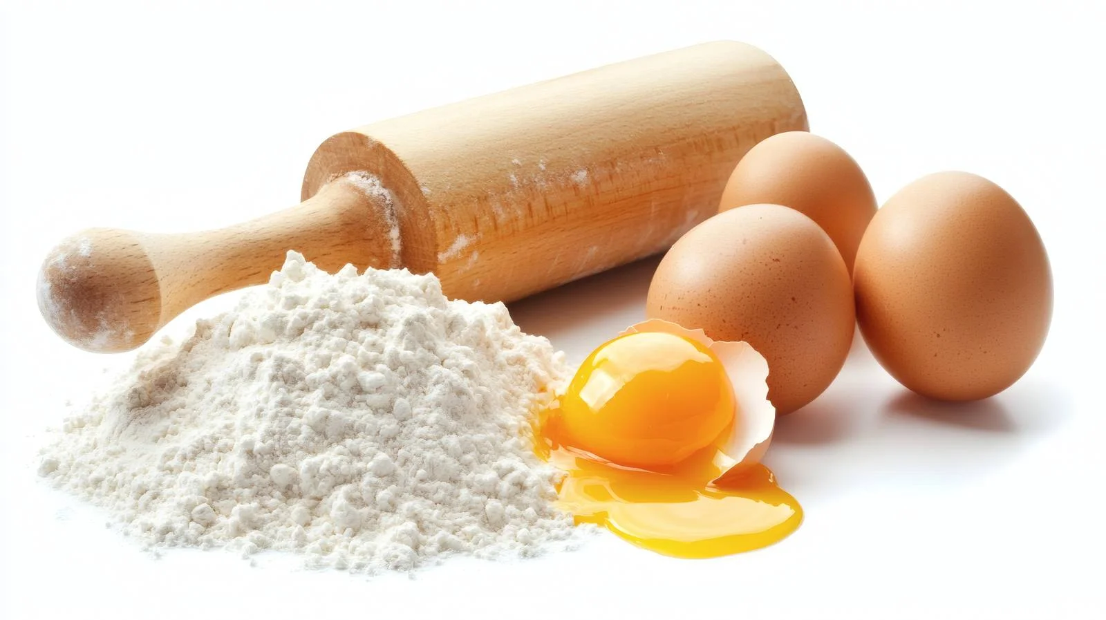 Kitchen baking scene with flour ingredients — free download from Dotvec