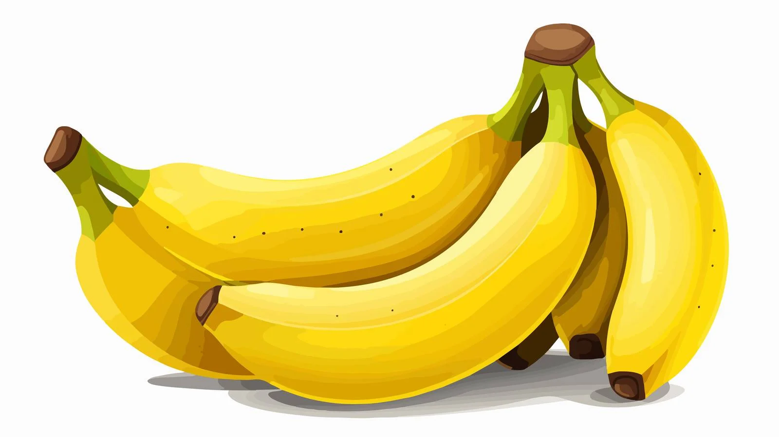 Ripe Bananas Vector Design — free download from Dotvec