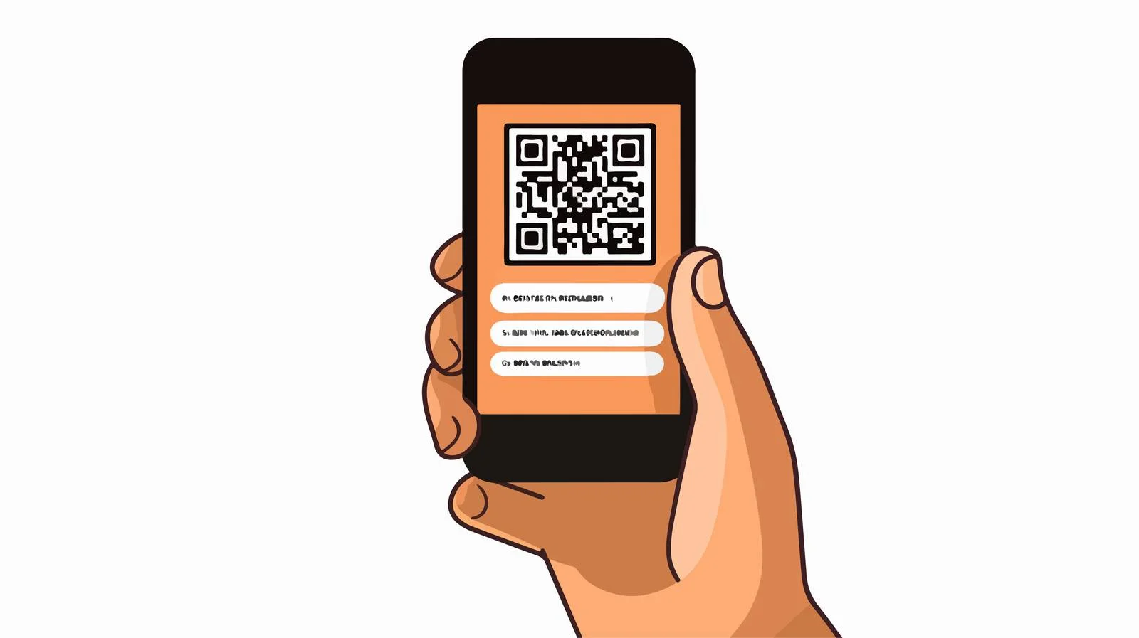 Scan Barcode Using Mobile Phone Icon — free download from Dotvec