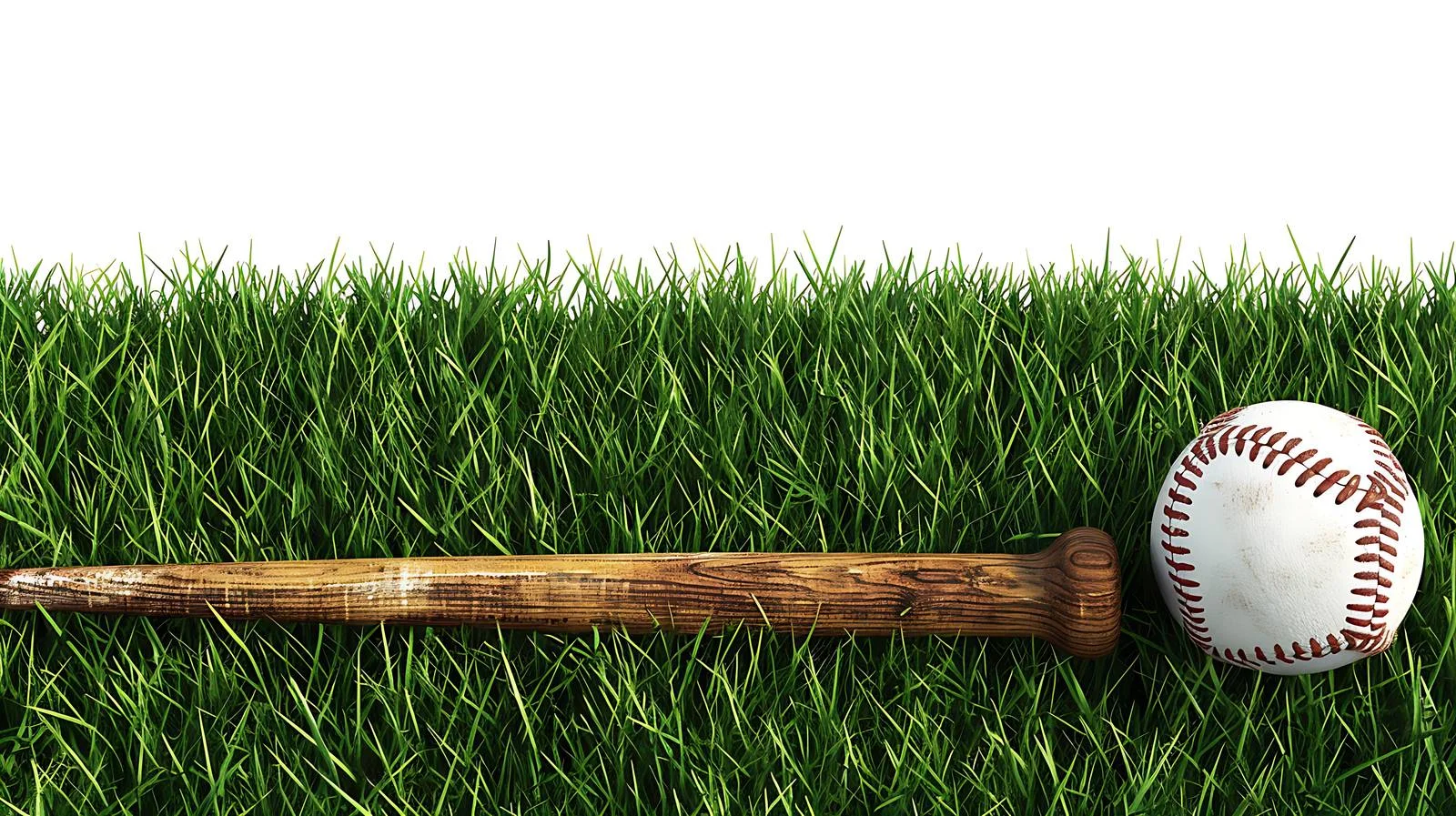 Vibrant Baseball Scene on Grass Field — free download from Dotvec
