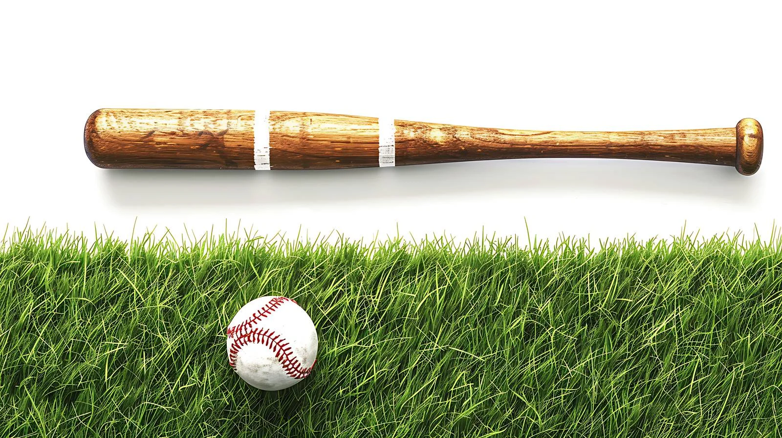 Sunny Day Baseball Game on Grass Field — free download from Dotvec