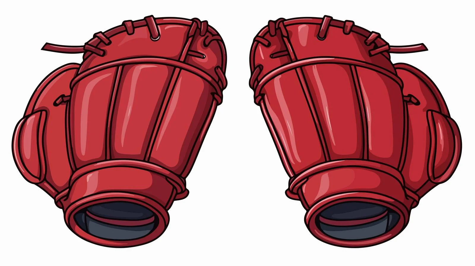 Leather Baseball Gloves — free download from Dotvec