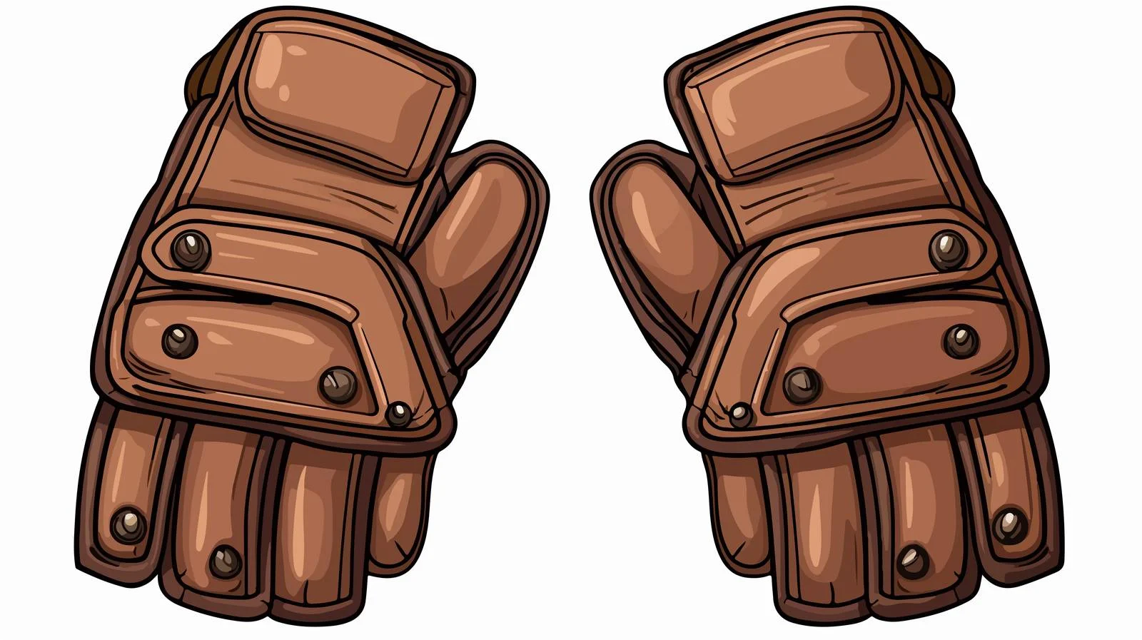 Professional Baseball Leather Gloves — free download from Dotvec