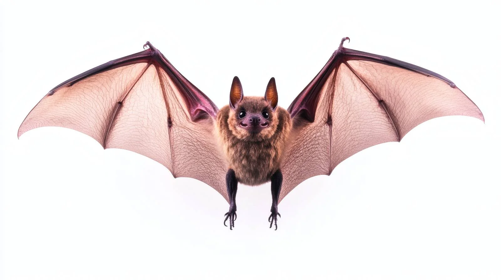 Young Bat Child on White Background — free download from Dotvec