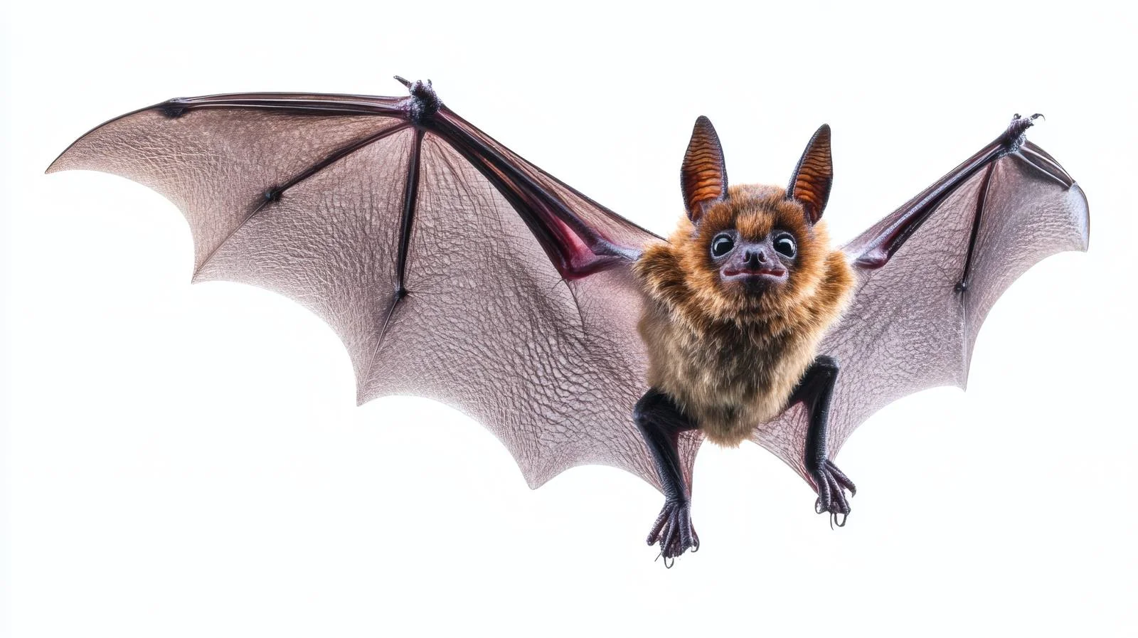 Young Bat Kid on White Background — free download from Dotvec