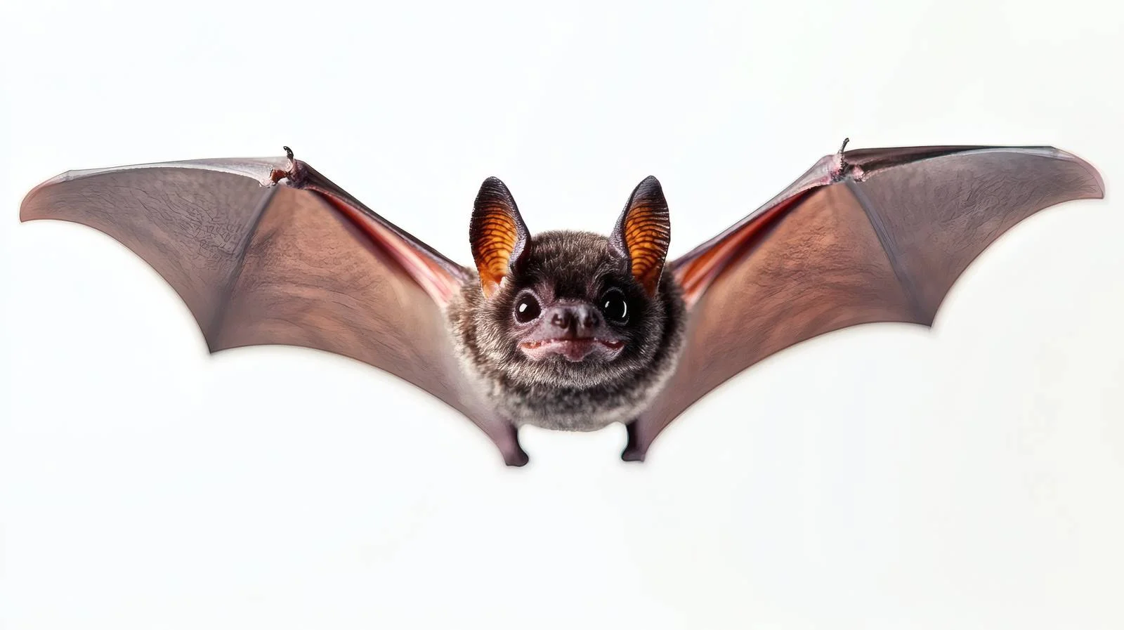 Young Bat Isolated on White Background — free download from Dotvec