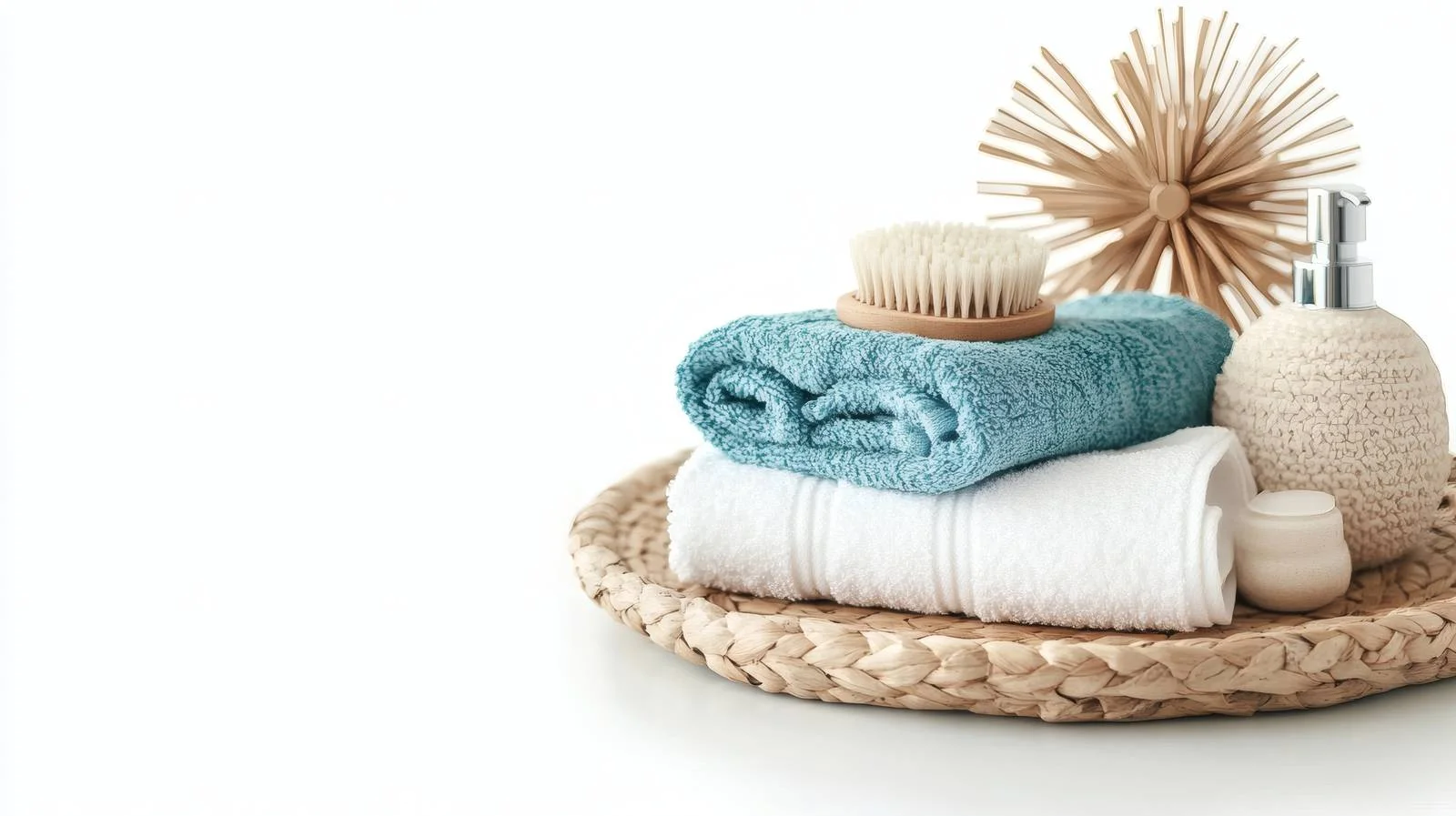 Luxury Bath Accessories on White Background — free download from Dotvec