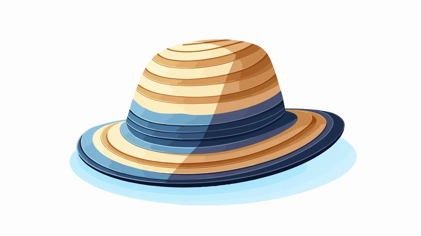 Sun Protection Beach Hat by Sea — free download from Dotvec