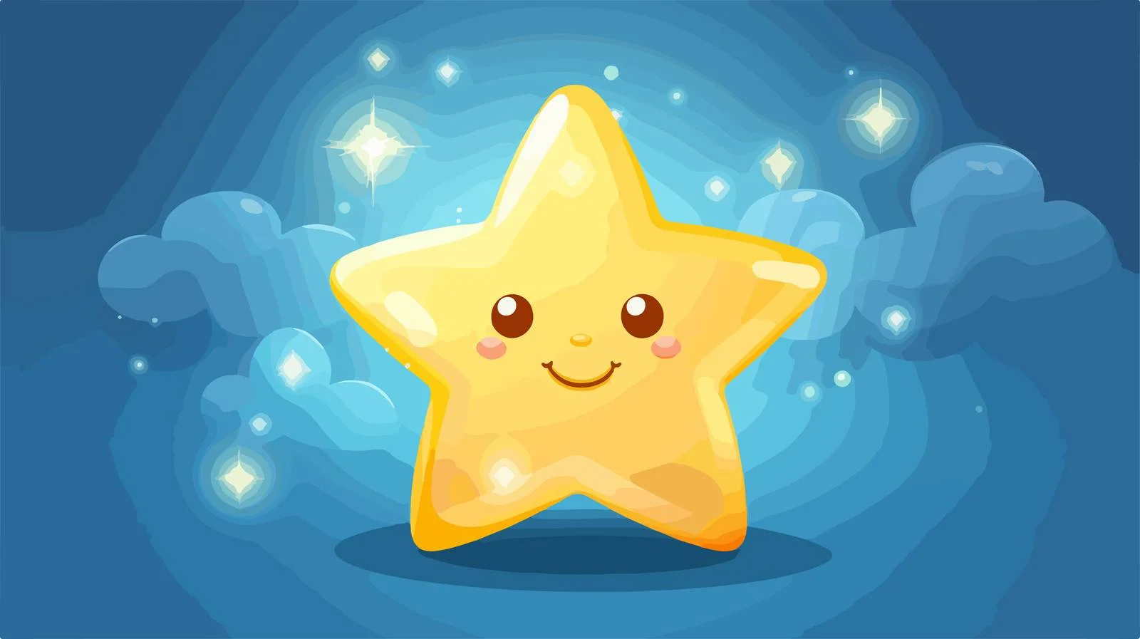 Starlight Sparkling Icon Cleaning Result — free download from Dotvec